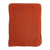 плед жемчужной вязки терракотового цвета в Нижневартовске