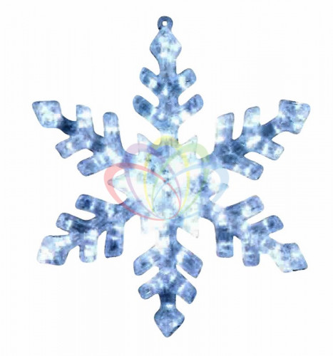 светодиодная фигура снежинка большая 63см в Нижневартовске