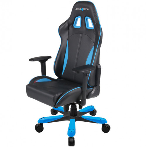 кресло геймерское dxracer king ks57 черно-синее в Нижневартовске