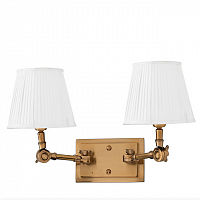 бра wentworth double от eichholtz белое латунь в Нижневартовске