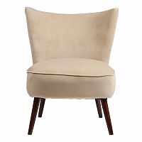 кресло vermont chair бежевый велюр р в Нижневартовске