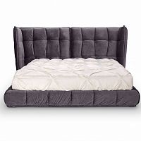 кровать двуспальная 180х200 серая cooper в Нижневартовске