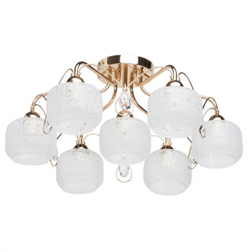 потолочная люстра de markt грация 358016607 белая в Нижневартовске