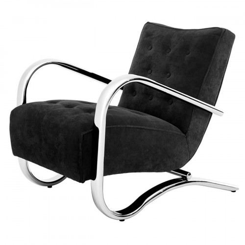 кресло sebastian от eichholtz черное в Нижневартовске