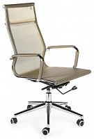 кресло для руководителя norden chairs хельмут, обивка: текстиль, цвет: сетка бронзовая в Нижневартовске
