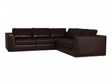 диван igarka угловой с механизмом трансформации коричневый в Нижневартовске