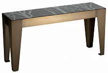 стол журнальный hermes grey 100 см коричнвый в Нижневартовске