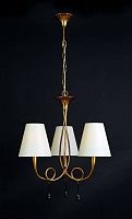 подвесная люстра mantra paola painted gold 3542 в Нижневартовске