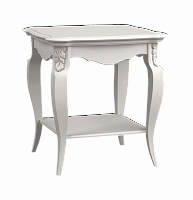 стол квадратный aletan-provence слоновая кость, эффект старения в Нижневартовске