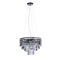 дизайнерская подвесная люстра spot light aurora 9019828 черная в Нижневартовске