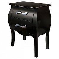 тумба прикроватная freedom чёрная золото в Нижневартовске