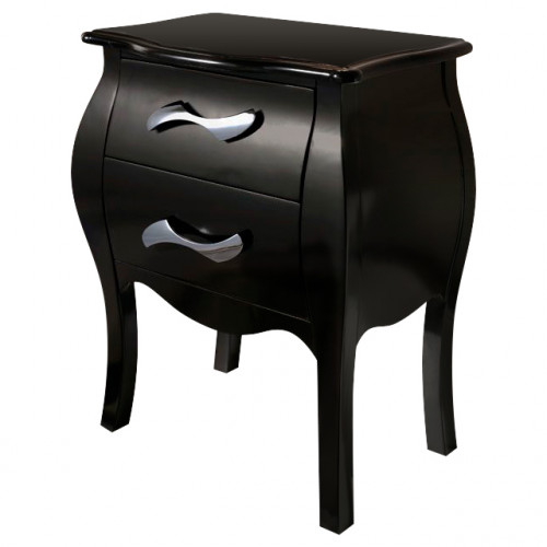 тумба прикроватная freedom чёрная золото в Нижневартовске