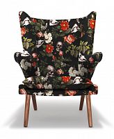 кресло rosetta черное в Нижневартовске