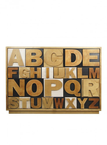 комод «alphabeto birch» 10 ящиков разноцветный в Нижневартовске