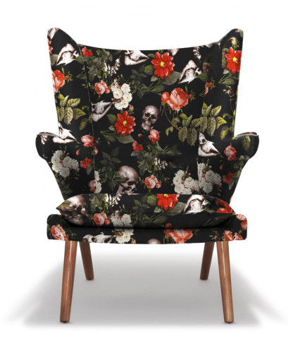 кресло rosetta черное в Нижневартовске