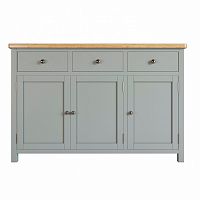 комод jules verne 3 ящика 3 дверки серый в Нижневартовске