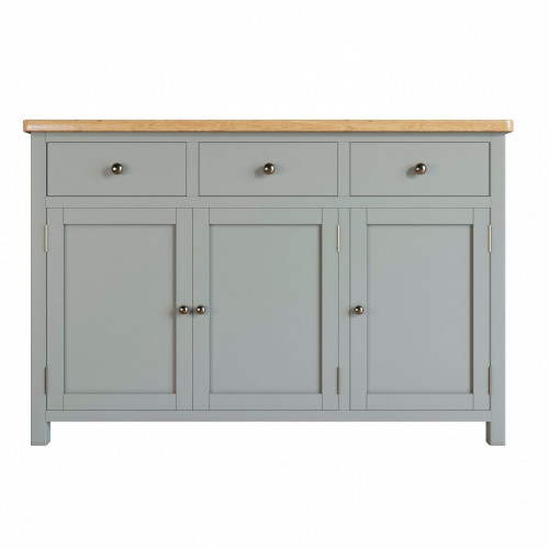 комод jules verne 3 ящика 3 дверки серый в Нижневартовске