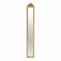 зеркало узкое настенное прямоугольное с розами gold в Нижневартовске