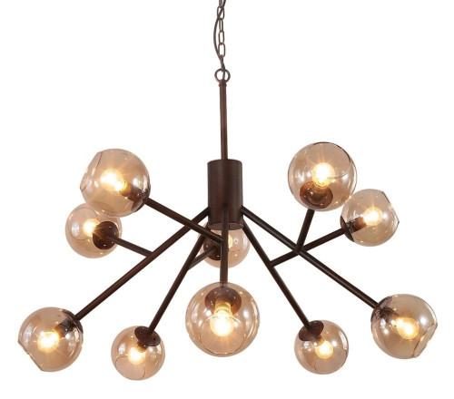 подвесная люстра crystal lux bueno sp-pl10 в Нижневартовске