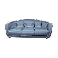 диван piano прямой голубой в Нижневартовске