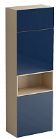 шкаф diamond двухверный ясень, синий в Нижневартовске