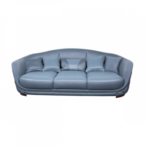 диван piano прямой голубой в Нижневартовске