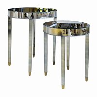 комплект из 2-х зеркальных столов specular хром в Нижневартовске