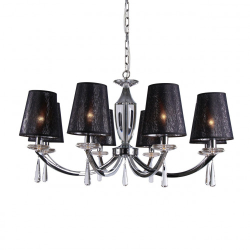 люстра дизайнерская the? хром черная в Нижневартовске