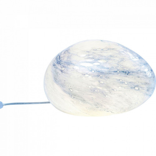 лампа настольная elements голубая овальная в Нижневартовске