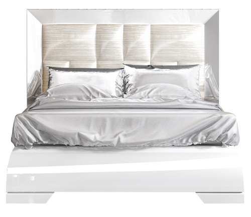 кровать деревянная двуспальная 160х200 белая luogo в Нижневартовске