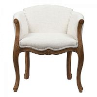 кресло мягкое белое cabriole elizabeth в Нижневартовске