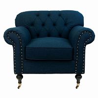 кресло kavita темно-синее в Нижневартовске