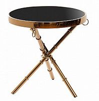 стол журнальный admiral gold золотой, черный в Нижневартовске