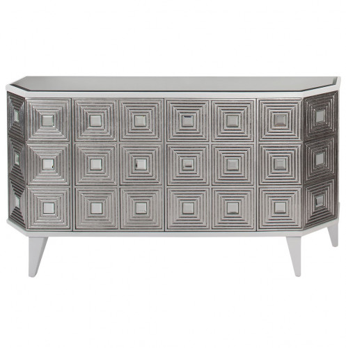 комод 166х41х91 серый в Нижневартовске