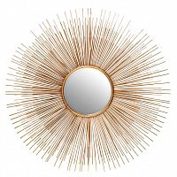 зеркало-солнце декоративное золотое диаметр 100 см в Нижневартовске