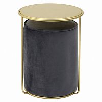 стол и пуф b&g черный в Нижневартовске