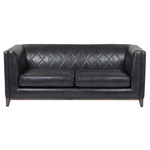 диван charming прямой черный в Нижневартовске