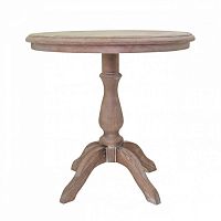 столик журнальный круглый regen натуральный с эффектом состаривания в Нижневартовске