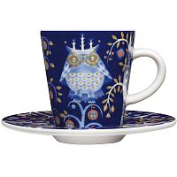 чашка для кофе эспрессо taika темно-синяя в Нижневартовске