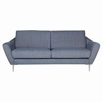 диван agda двухместный прямой синий в Нижневартовске