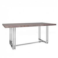 обеденный стол черный с мраморной столешницей дунаевский в Нижневартовске