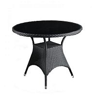 стол из искуственного ротанга тика чёрный в Нижневартовске