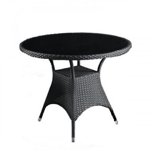 стол из искуственного ротанга тика чёрный в Нижневартовске