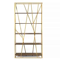 стеллаж powell gold американский орех в Нижневартовске