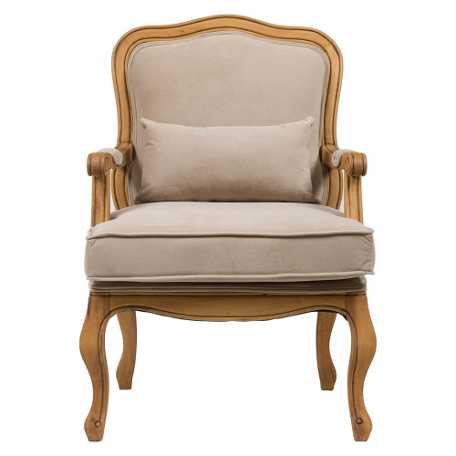 кресло bella cera бежевое в Нижневартовске