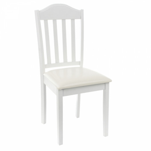 стул деревянный midea white в Нижневартовске