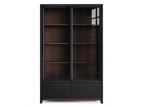 витрина высокая case коричневая в Нижневартовске