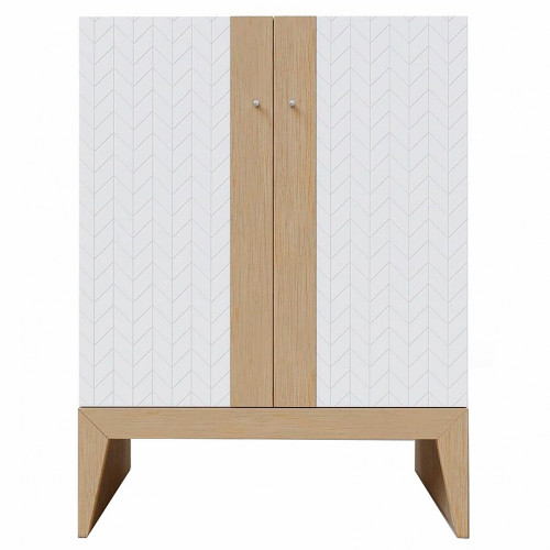 буфет белый елка 90х40х120 srip в Нижневартовске