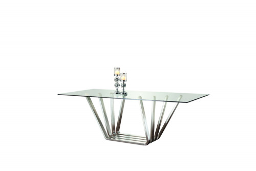 стол обеденный giardino серебро в Нижневартовске