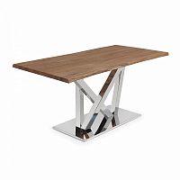 стол uve 180x100 st steel, антикварный дуб c760m90 от la forma (ex julia grup) в Нижневартовске